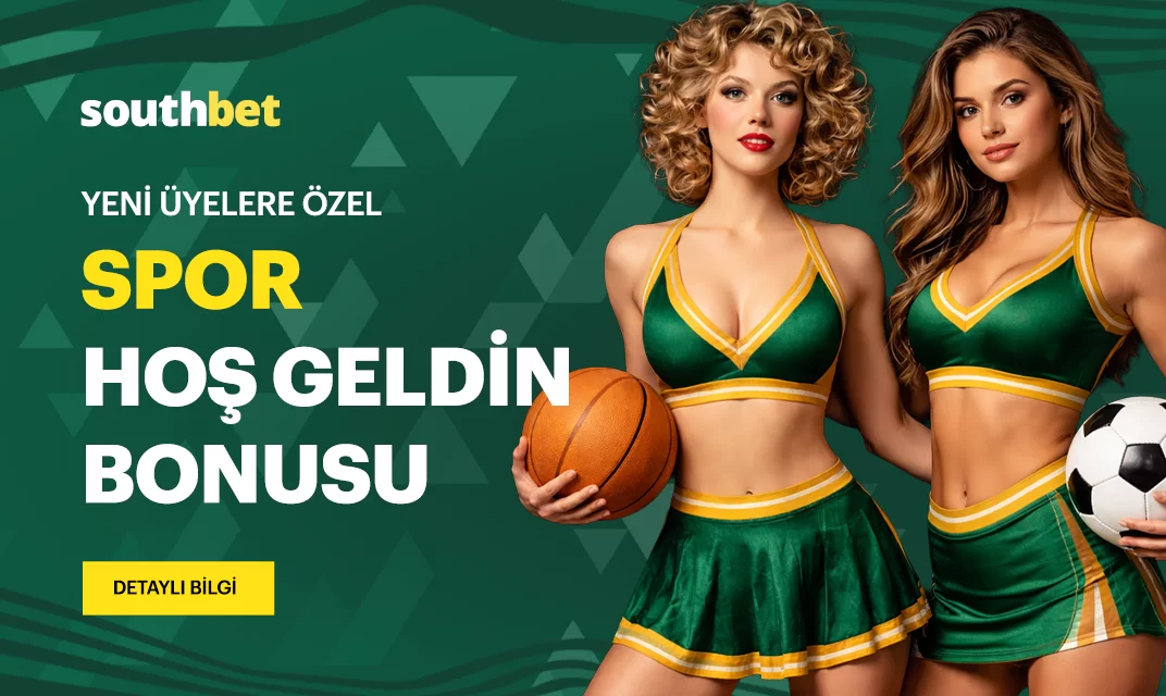 SouthBet spor hoş geldin görseli